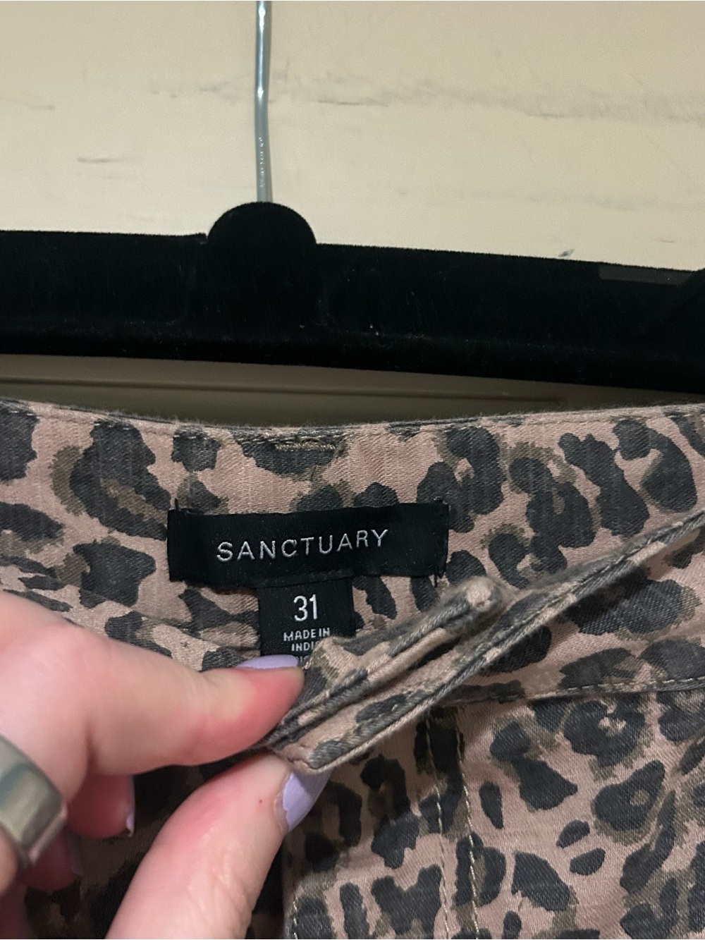 Sanctuary Cheetah Cargo Pants - Picture 6 of 9